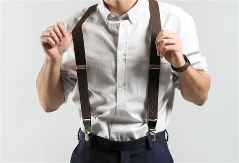 pant with belt on shoulder|men wearing belt under clothes.